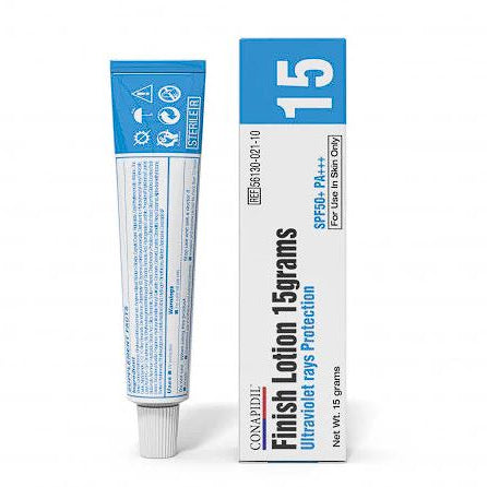 CONAPIDIL Finish Lotion 15g/ SPF 50+ PA+++/ All Skin Types